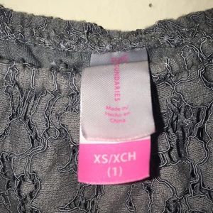 No boundaries size extra small color grey